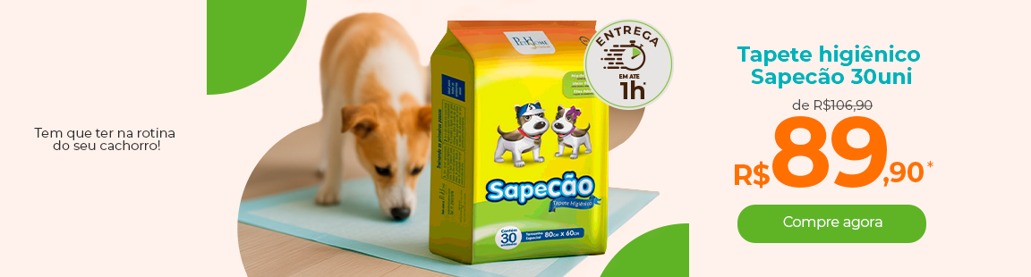 Tapete higiênico Sapecão