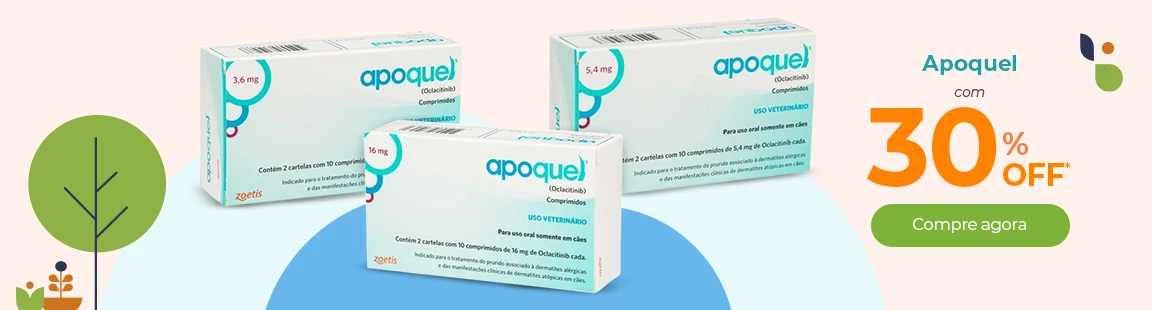 Apoquel com 30% OFF