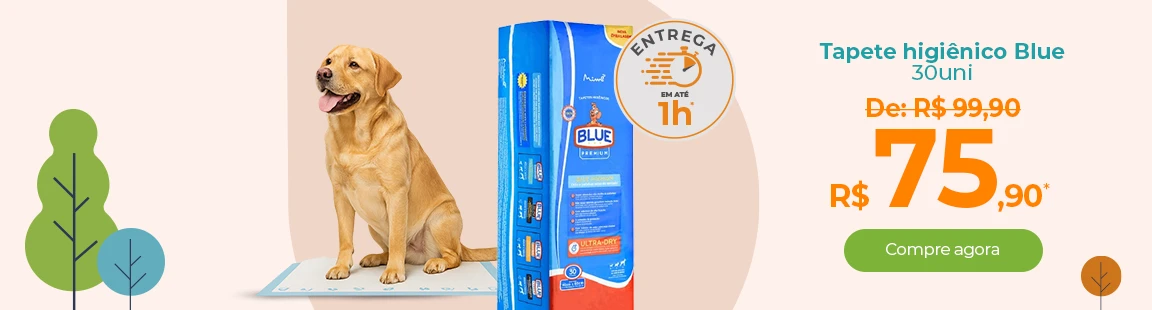 Tapete higiênico Blue