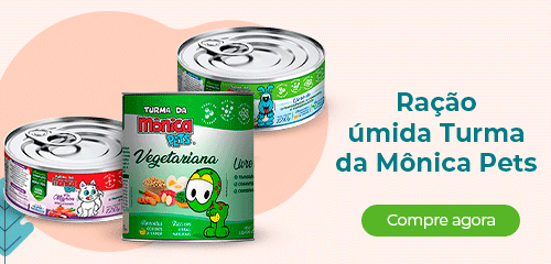 Ração úmida Turma da Mônica
