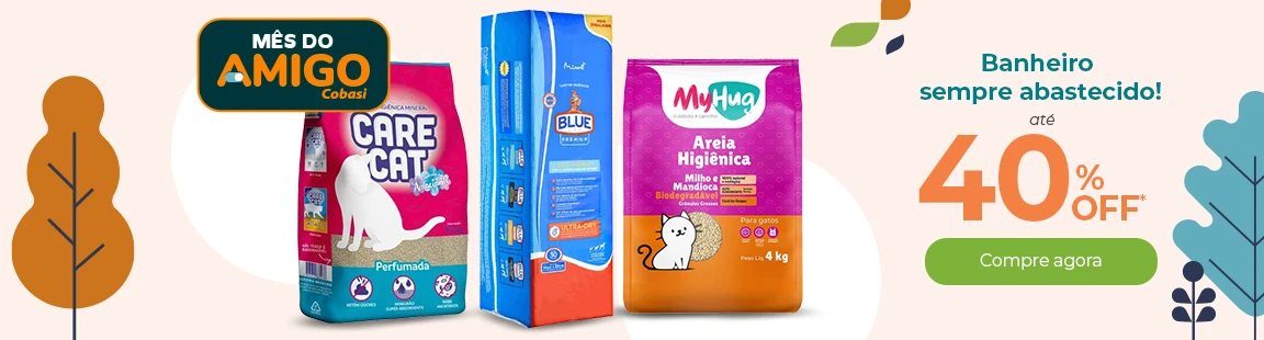 Banheiro sempre abastecido até 40% OFF