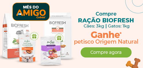 Compre ração Biofresh Ganhe* petisco